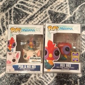 Funko Pop! Disney Moana - Pua & Hei Hei (Amazon Exclusive)